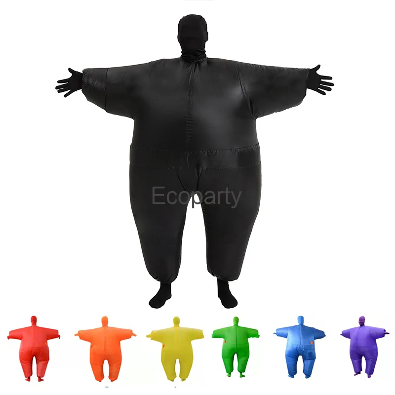 Inflatable Dinosaur Costume Adult - 新しいハロウィン大人子供チャブスーツインフレータブル衣装爆破カラー全身ジャンプスーツ 10 色インフレータブル衣服男性女性