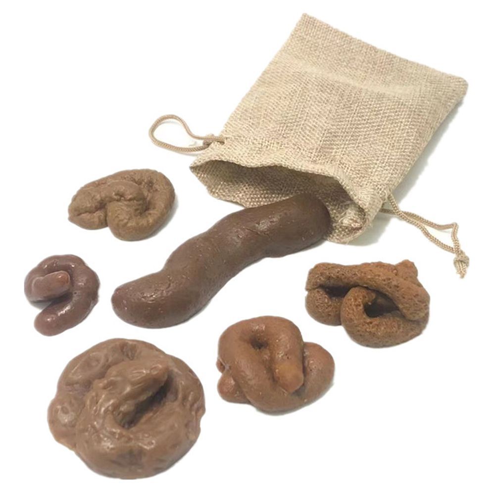 6個入り おもしろいたずらグッズ 愚者の日ギフト 面白いリア - Fake Poop Gag Gift のレビューと価格