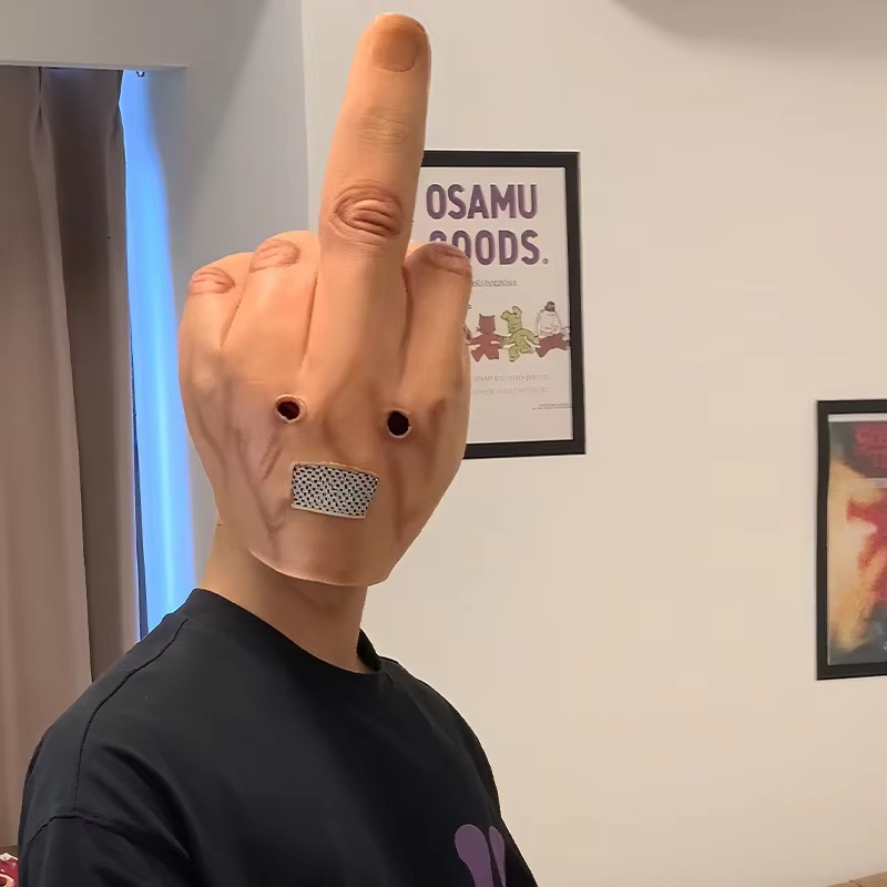 新しい面白いコスプレマスク。馬の顔を模した、いたずらや茶化し - Prank Toys のレビューと価格
